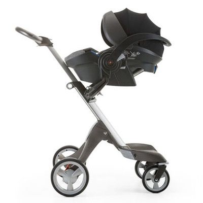 STOKKE Xplory V6 Kinderwagen Black mit Sportwagenaufsatz für 669,59€ (statt 861€)