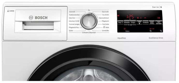 Bosch WAU28SIDOS Frontlader Waschmaschine (9kg, 1400 U/Min) für 499€ (statt 680€)