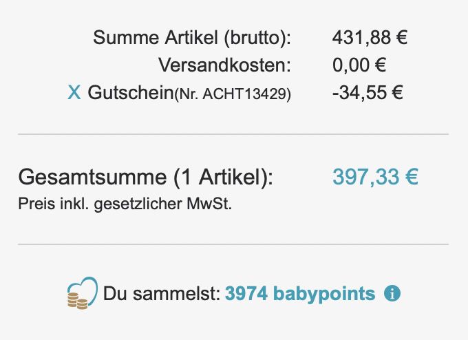 Qeridoo Sportrex 2 (2020) Kinderfahrradanhänger für 397,33€€ (statt 425€) +39,74€ in Babypunkten