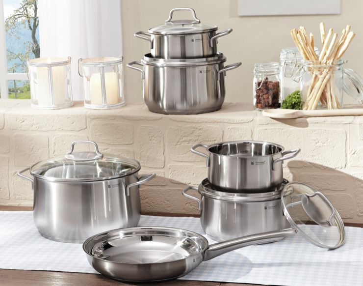 WMF Brilliant Topfset inkl. WMF Profi Pfanne ab 135,85€ (statt 199€)