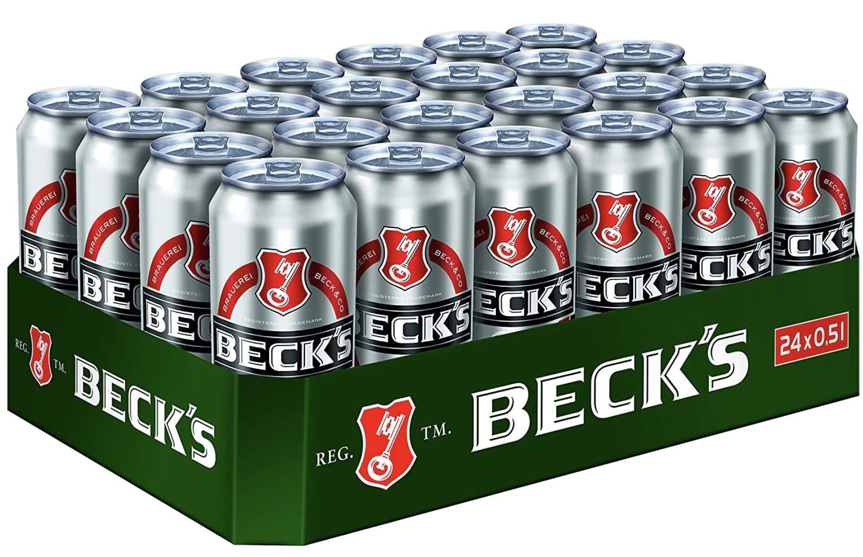 24er Tray Becks Dosenbier (je 0,5 L) ab 17€ (statt 21€)