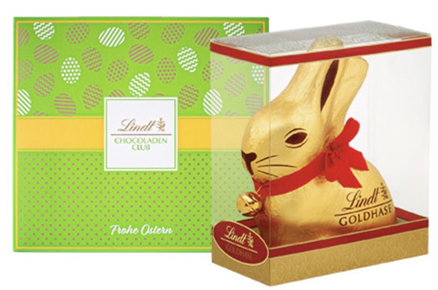 Oster Bundle: 1kg Lindt Goldhase (30cm) inkl. Oster Kollektion für 44,95€