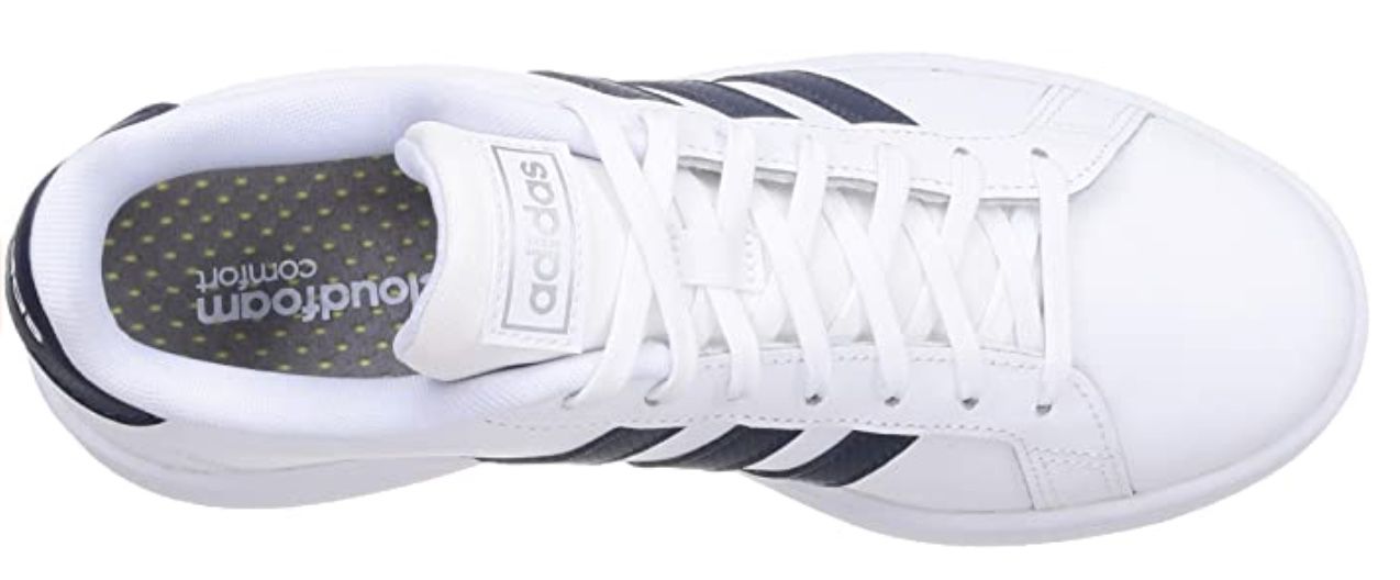 adidas Grand Court Leder Sneaker in Weiß für 28€ (statt 63€)