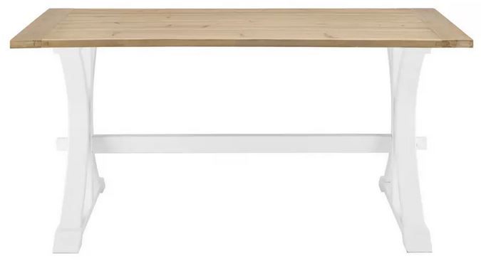 Bessagi Camden Esstisch aus Massivholz 160x80cm für 209,30€ (statt 299€)