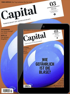 Capital Print + Digital Jahresabo für 117€ inkl. 85€ Amazon Gutschein