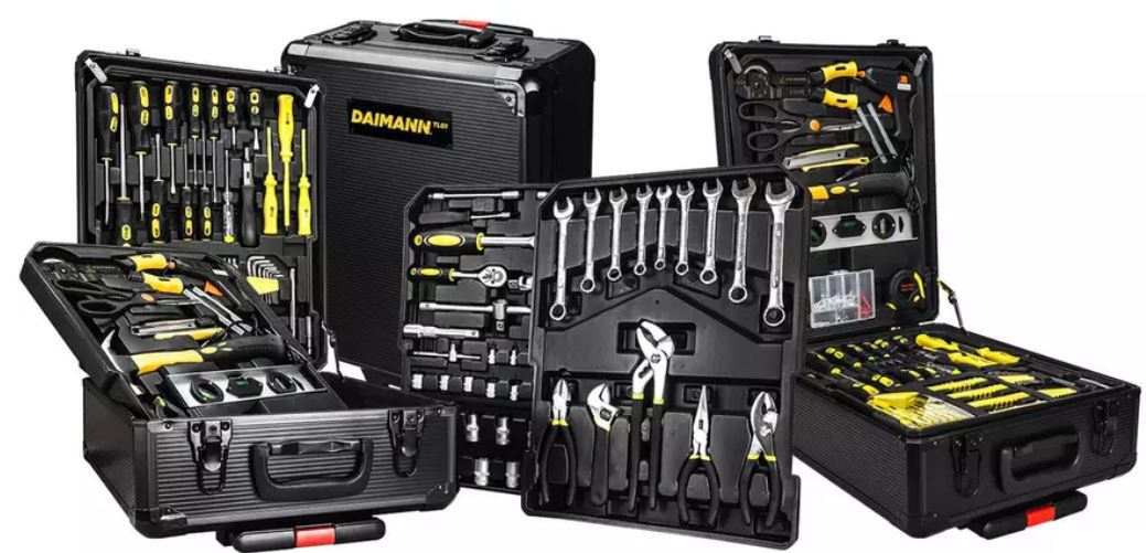 Daimann 499 tlg. Werkzeug Set mit Trolley für 92,98€