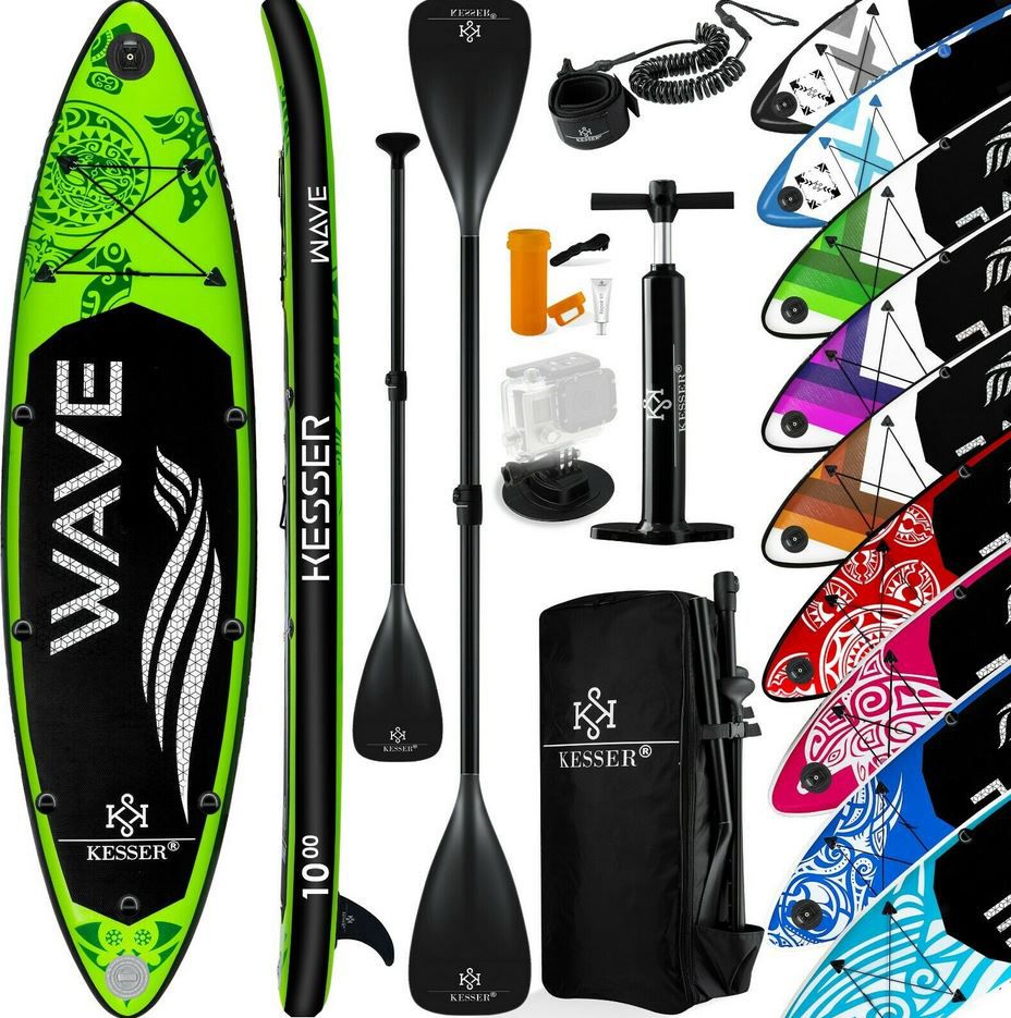 KESSER SUP KE1560 Stand Up Paddling Board aufblasbar mit Zubehör ab 220,83€ (statt 255€)