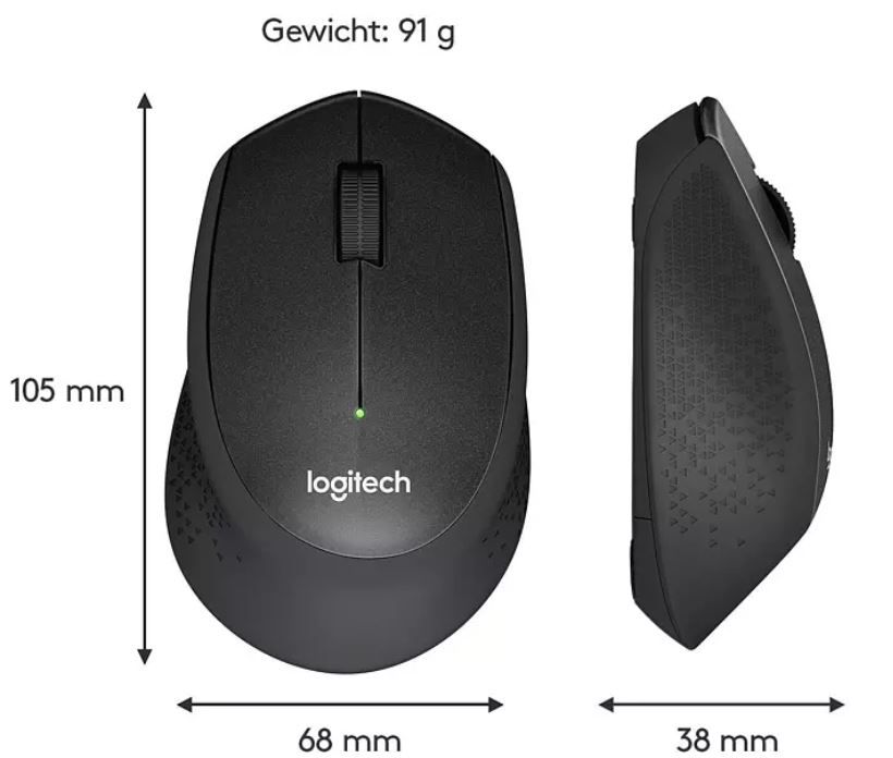 Logitech M330 Silent   kabellose Maus für 20,99€ (statt 29€)