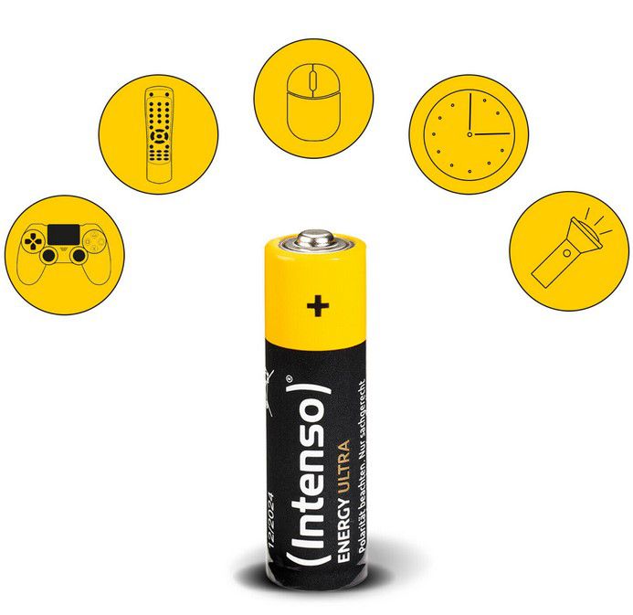 40er Pack Intenso Energy Ultra AAA Micro Batterien für 6,99€ (statt 10€)