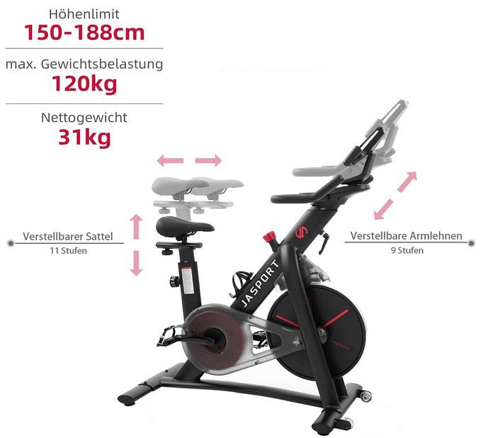 Yesoul Smart Spinning Bike S3 by Xiaomi für 183,92€ (statt 249€)