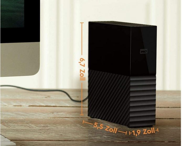 WD My Book   USB Desktop Festplatte mit 12TB für 179,90€ (statt 211€)