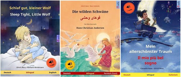 Gratis: 3 bilinguale Kinderbücher in versch. Sprachen als Download