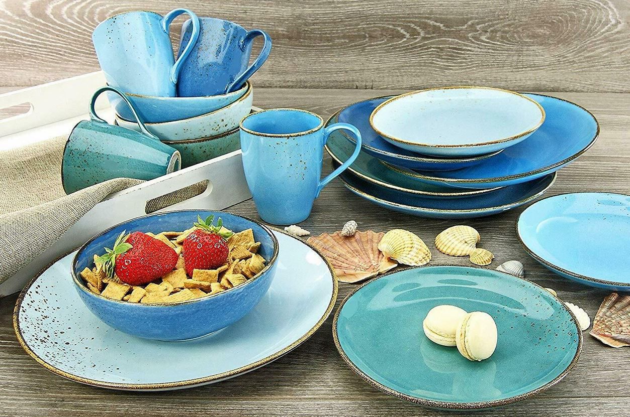 CreaTable 20157 Nature Collection AQUA Kombiservice 16tlg für 59,99€ (statt 70€)