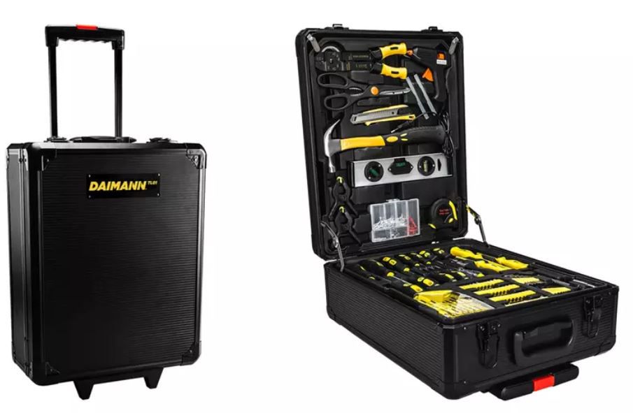 Daimann 499 tlg. Werkzeug Set mit Trolley für 92,98€