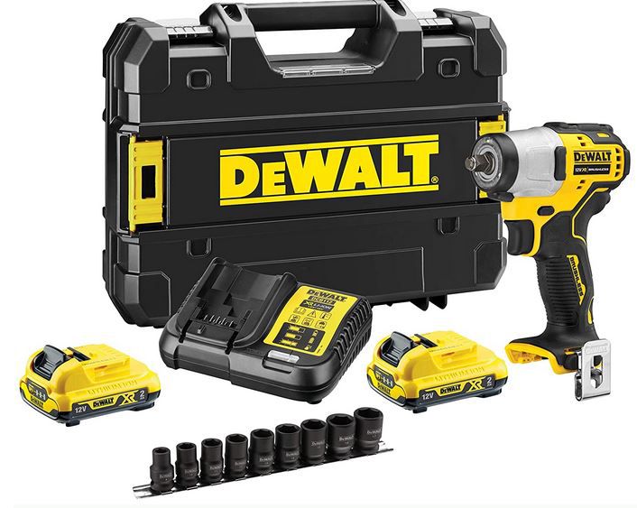 DeWALT DCF902D2K Akku Schlagschrauber + 2 Akkus 2Ah für 158,90€ (statt 228€)