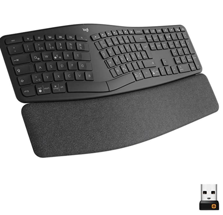 LOGITECH ERGO K860 ergonomische Tastatur für 69,99€ (statt 82€)