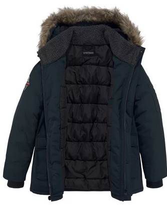 Bruno Banani Parka mit abnehmbarem Fellimitat an der Kapuze für 95,99€ (statt 138€)