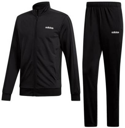 adidas Trainingsanzug MTS Basic in Schwarz für 29,95€ (statt 47€)