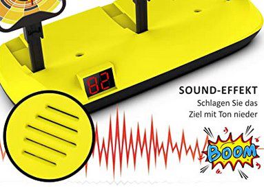 Jionchery elektrische nerf 3er Zielscheibe mit Sound für 8,49€   Prime