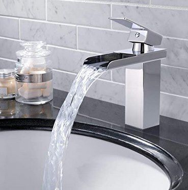 Autlead AKFS01 Wasserfall Wasserhahn mit Zubehör für 29,99€ (statt 40€)