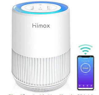 HIMOX H06 Luftreiniger mit H13 HEPA Filter & App Steuerung für 94,99€ (statt 130€)