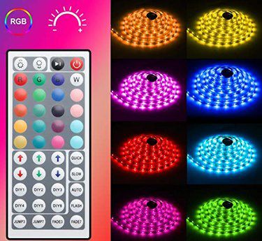 5m MINGER RGB LED Streifen mit Fernbedienung für 13,59€ – Prime