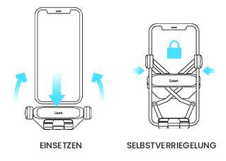Automatische Kfz Handyhalterung für 6,29€ (statt 14€)   Prime