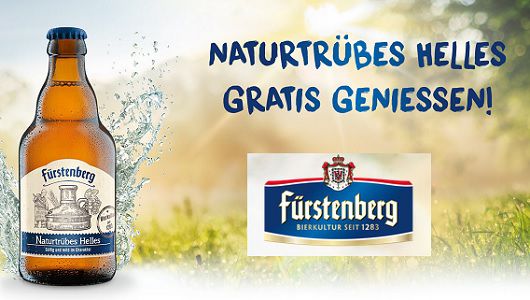 Fürstenberg Naturtrübes Helles gratis probieren