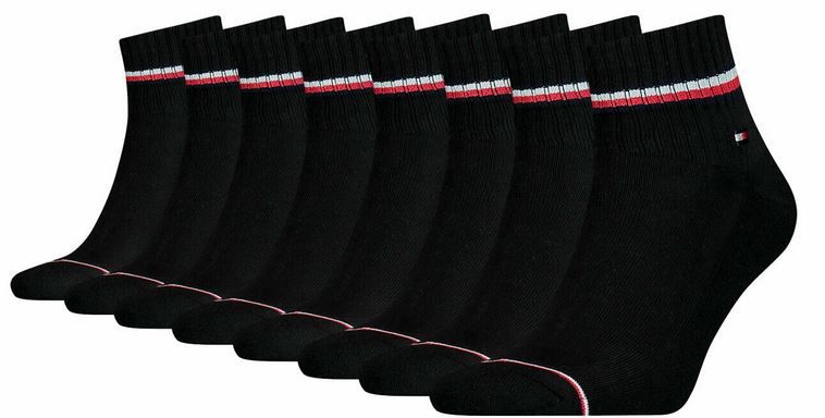 8er Pack Tommy Hilfiger Iconic Herren Sneaker Sportsocken für 29,99€ (statt 37€)