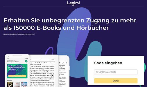 Legimi: 60 Tage gratis Zugriff auf ca. 150.000 Hörbücher & eBooks