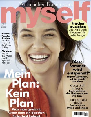 GRATIS! 4 Ausgaben myself Frauen Magazin ganz ohne Prämie