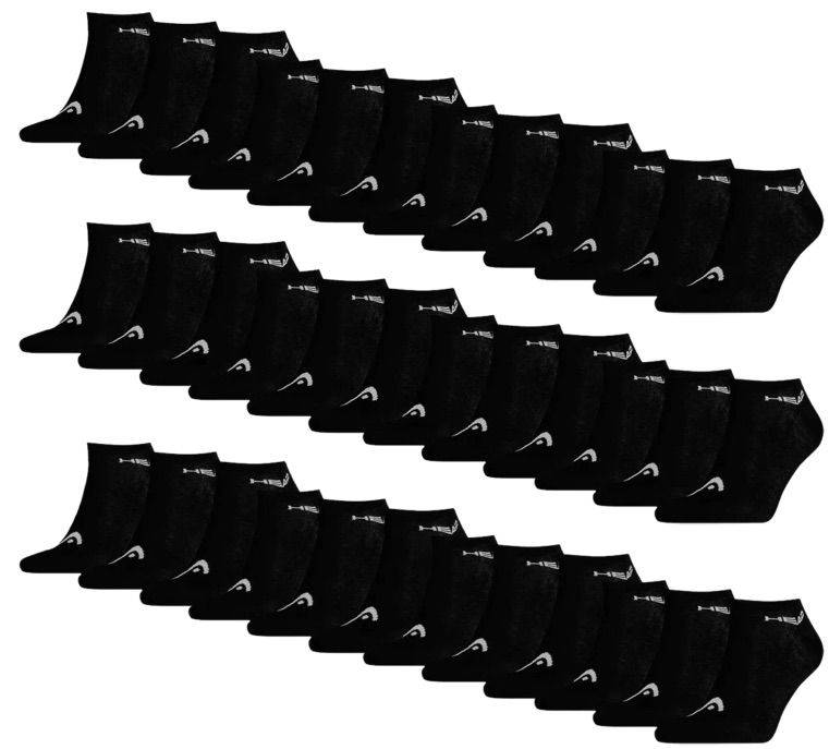 36 Paar Head Unisex Sneaker Socken für 29,99€ (statt 55€)