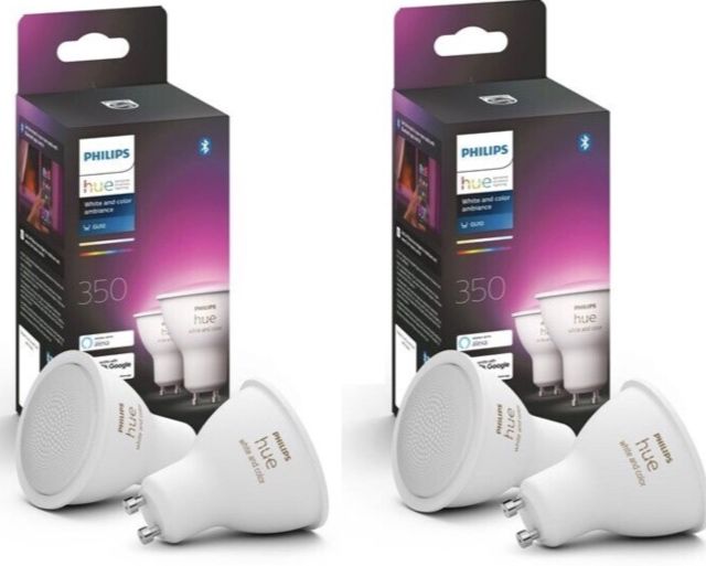 4er Pack Philips GU10 White & Color Ambiance für 119,89€ (statt 160€)