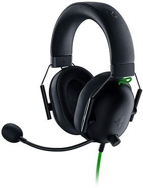 RAZER Blackshark V2 Over Ear Gamin  Headset in schwarz/grün für 77€ (statt 89€)