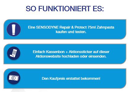 Sensodyne Repair & Protect gratis ausprobieren