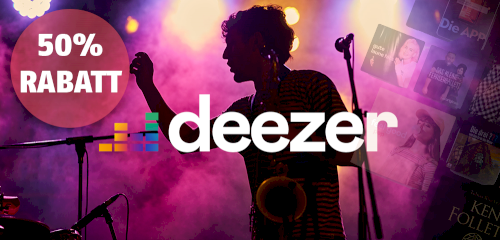 24 Monate Deezer Premium für 7,49€ mtl. (statt 9,99€) + 60€ Amazon Gutschein