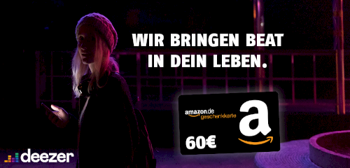 24 Monate Deezer Premium für 7,49€ mtl. (statt 9,99€) + 60€ Amazon Gutschein