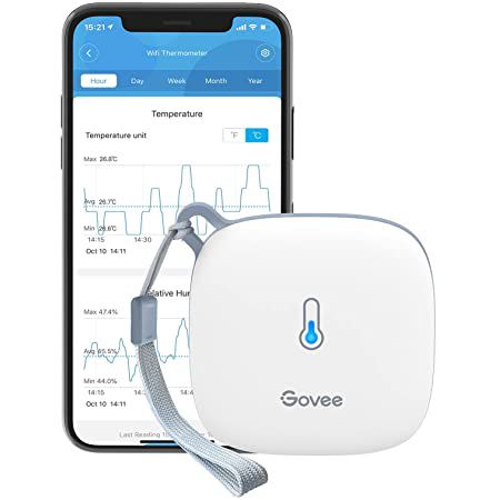 Govee WLAN Hygro  & Thermometer mit App Anbindung für 19,99€ (statt 30€)