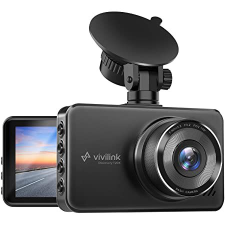 ViviLink T20X 2,5K Dashcam mit 170° Weitwinkel & G Sensor für 34,99€ (statt 50€)