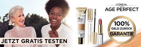 Age Perfect Make Up von LORÉAL gratis ausprobieren