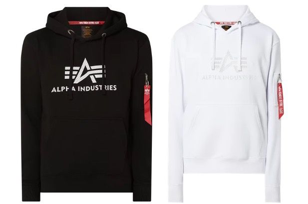 Alpha Industries 3D Herren Hoodie in zwei Farben für 50,94€ (statt 63€)