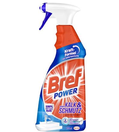 Bref Power gegen Kalk und Schmutz (750ml) ab 1,59€ (statt 3€)