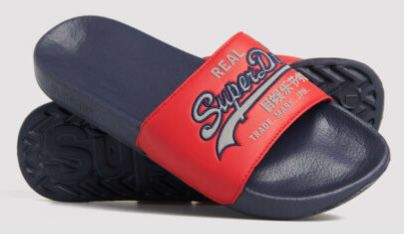 Superdry Cny Herren Badesandalen in XL (46 47) für 7€ (statt 18€)