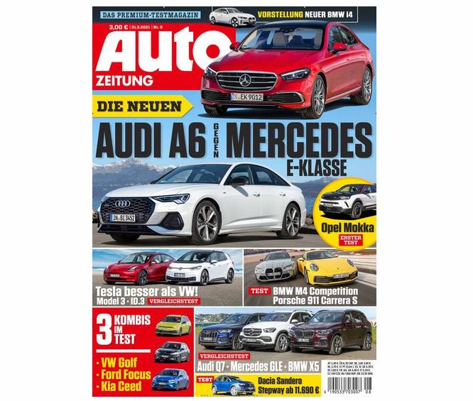 13 Ausgaben Auto Zeitung für 48,75€ + Prämie 50€ BestChoice Gutschein