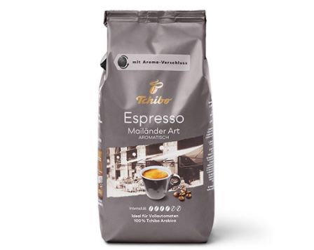 3kg Espresso Mailänder Art (ganze Bohne) für 29,97€ (statt 39€)