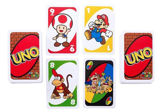 Mattel UNO Super Mario Kartenspiel für nur 8,99€ (statt 13€)   Prime