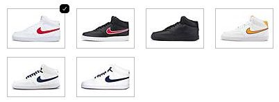 NIKE Court Vision Mid Herren Sneaker in verschiedenen Farben ab 41,41€ (statt 64€)