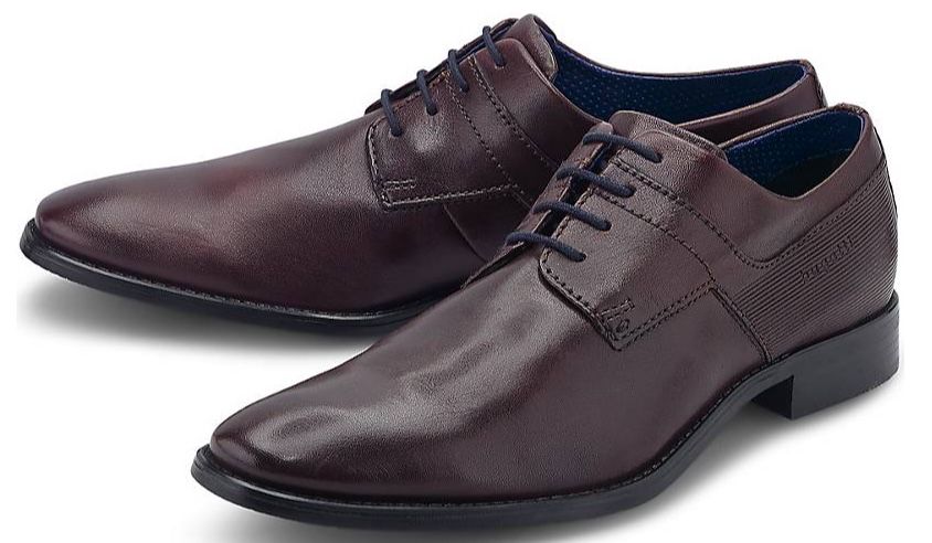 bugatti City Derby Schnürer mit edel strukturierten Overlays für 47,96€ (statt 63€)