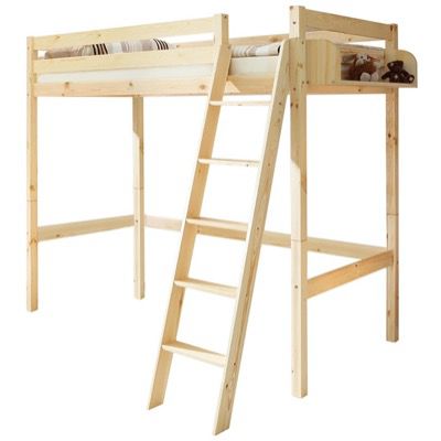 Ticaa Hochbett Matthias (90x200cm, Kiefer, massiv) für 249,99€ (statt 299€)