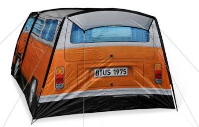 VW Bulli 3 Personen Zelt 380 x 200 x 145 cm für 89,99€ (statt 160€)